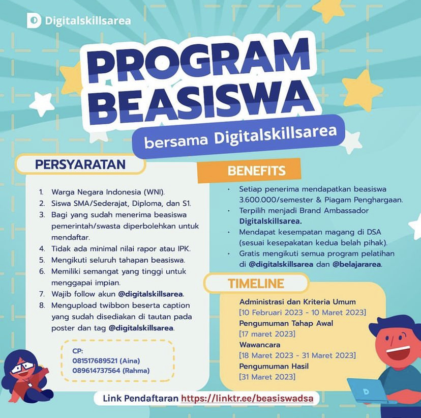 Beasiswa 2023 - www.mediapijar.com