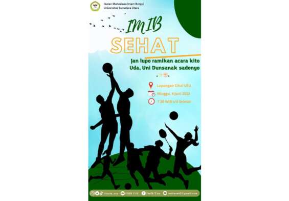 IMIB Sehat, Sarana Salurkan Minat dan Bakat untuk Mahasiswa Perantau Asal Minangkabau - www.mediapijar.com