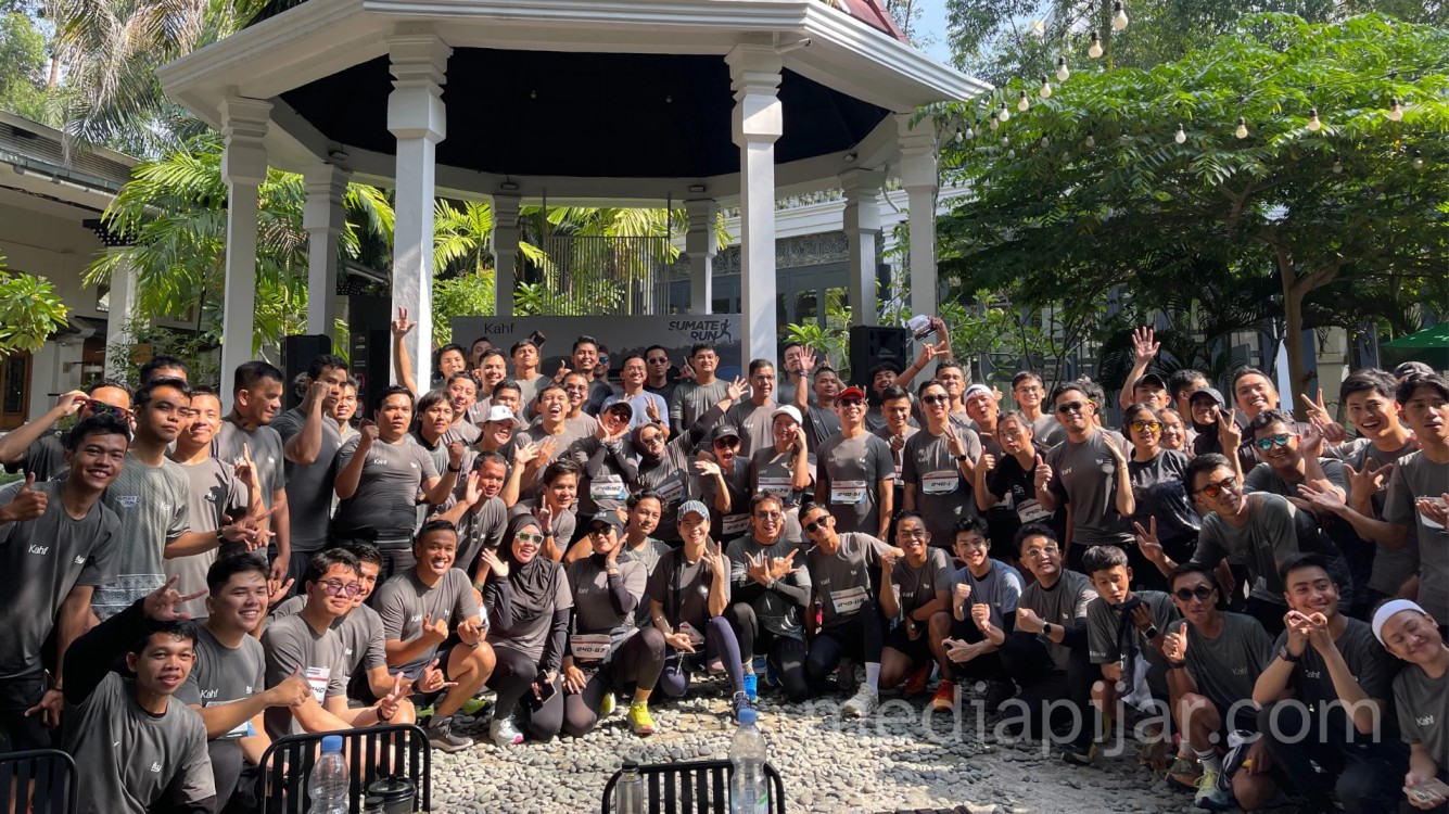 Kahf SumateRUN Chapter Medan Ingatkan Pentingnya Olahraga - www.mediapijar.com