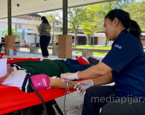 IKA FEB USU Gelar Donor Darah dalam Rangka HUT Ke-2 - www.mediapijar.com