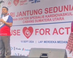Hari Jantung Sedunia: Kampanye WHF dan Perayaan Oleh Perki Sumut - www.mediapijar.com