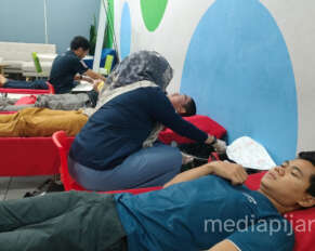 www.mediapijar.com - LCE Learning Gelar Donor Darah dalam Mewujudkan Pahlawan Kemanusiaan