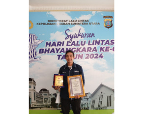 Andre Genesa Harahap, Mahasiswa Difabel Raih Penghargaan dan Ajak Masyarakat Bangun Budaya Tertib Lalu Lintas - www.mediapijar.com