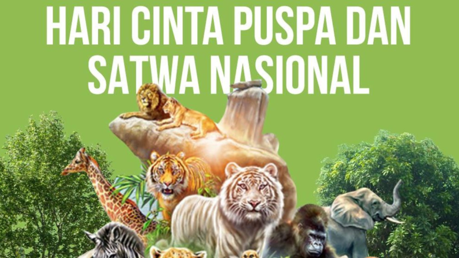 Hari Cinta Puspa dan Satwa Nasional, Mengapa Harus Diperingati? - www.mediapijar.com