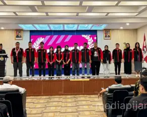 Pelantikan Pengurus dan Diskusi Publik GMNI FISIP USU Periode 2025/2026 - www.mediapijar.com