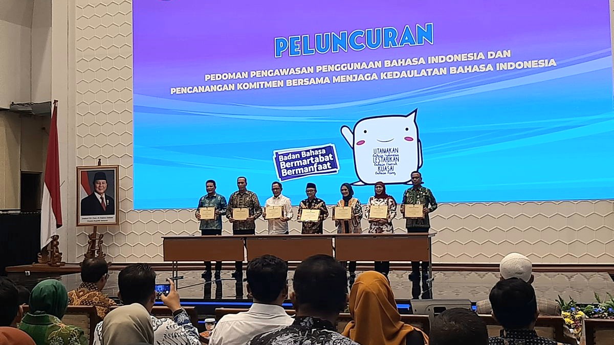 Resmi Diluncurkan, Pedoman Pengawasan Bahasa Indonesia Hadir di Tengah Kemajuan Teknologi www.mediapijar.com