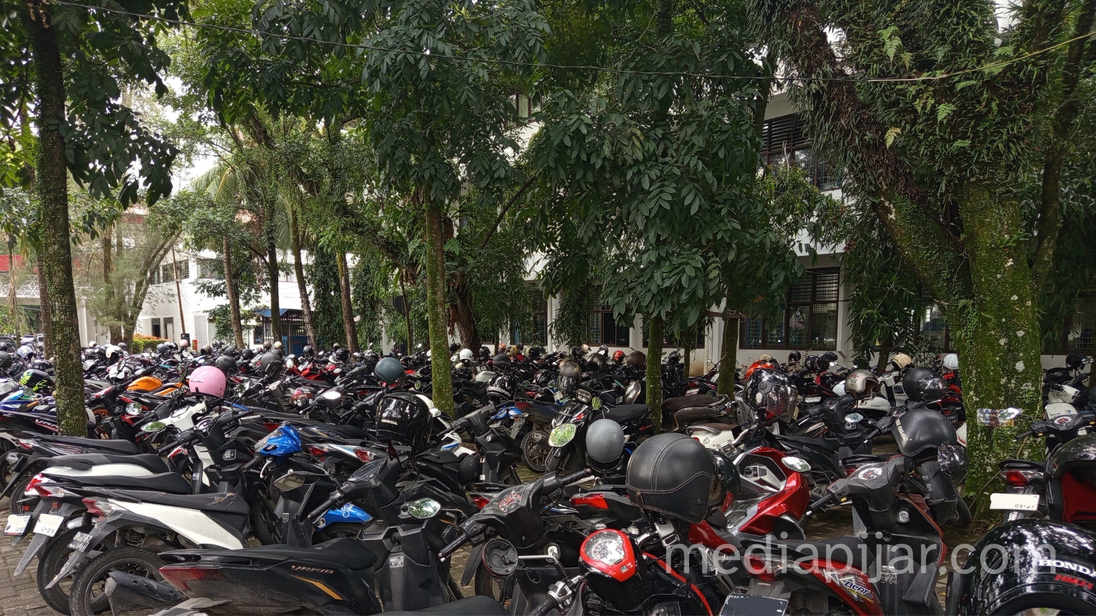 Parkiran FISIP USU Kian Padat, Mahasiswa Sampaikan Keluhan Mereka - www.mediapijar.com