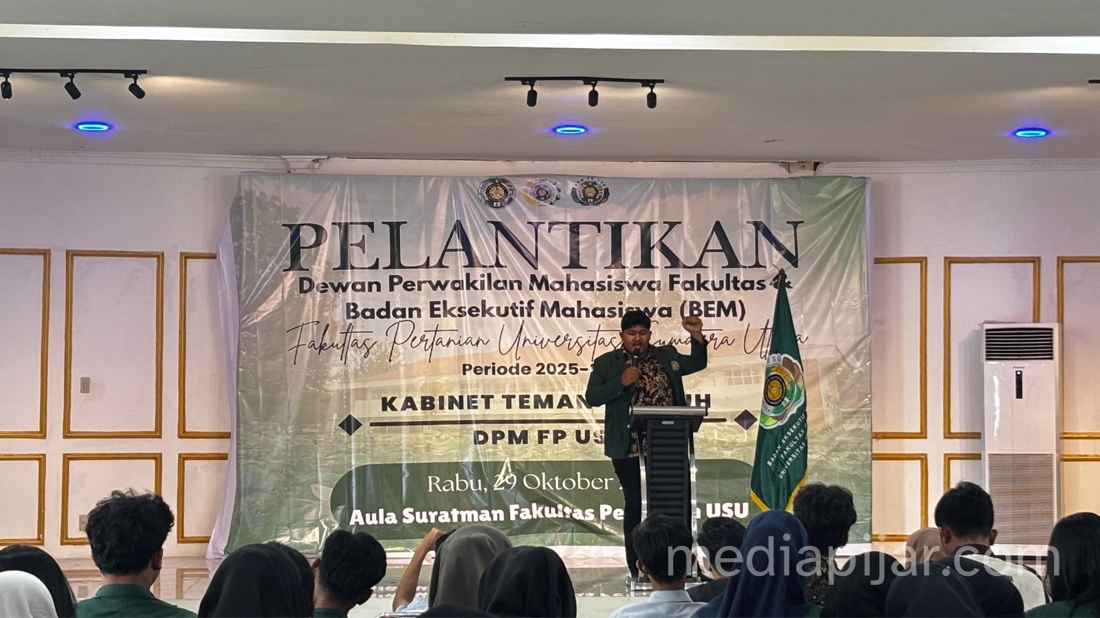 BEM FP USU Resmi Dilantik, Kabinet Teman Tumbuh Usung Konsep Agrihub sebagai Wadah Kolaborasi Mahasiswa - www.mediapijar.com