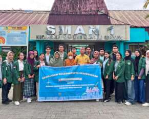 Sosialisasi Kolaborasi Kelompok MKWK USU di SMAN 1 Percut Sei Tuan Perkuat Interaksi dan Kurangi Kesenjangan Pendidikan - www.mediapijar.com