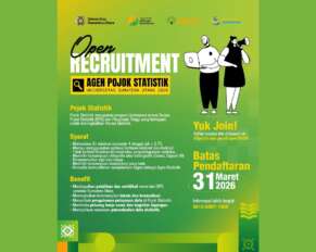 Tingkatkan Wawasan dan Literasi Statistik melalui Perekrutan Agen Statistik 2026 - www.mediapijar.com