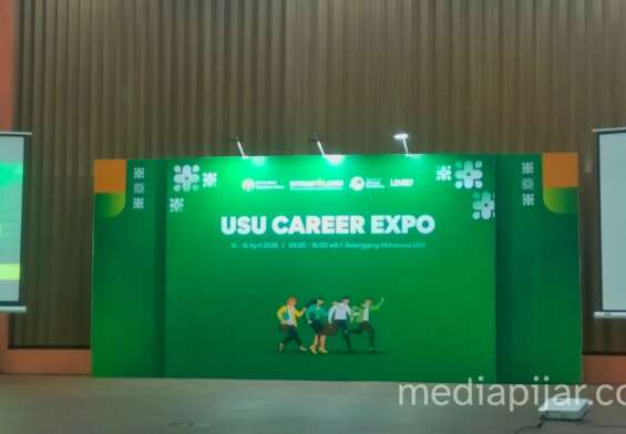 Foto Tampak Depan dari acara USU Career Expo 2026