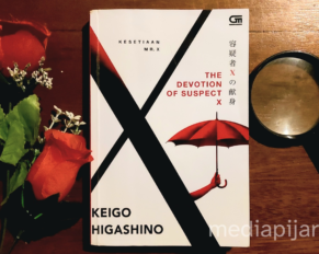 foto buku novel kesetiaan mr. x