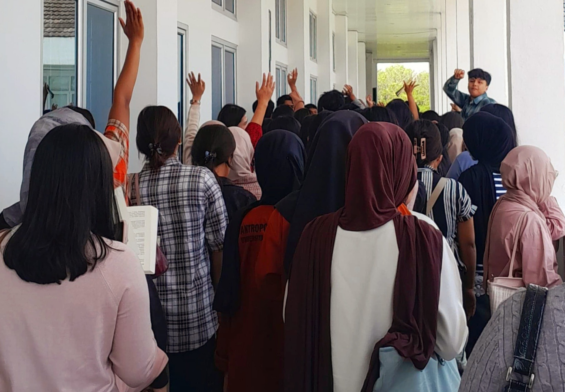 foto pemilihan raya di fisp usu 2026