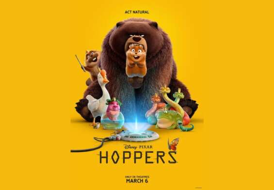 Foto Animasi Film Hoppers