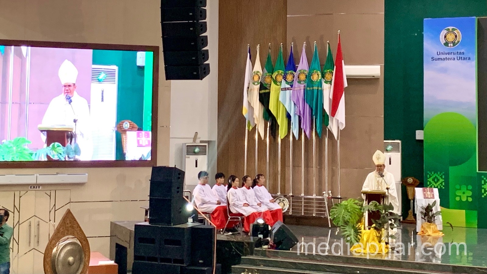 foto perayaan paskah di usu 2026