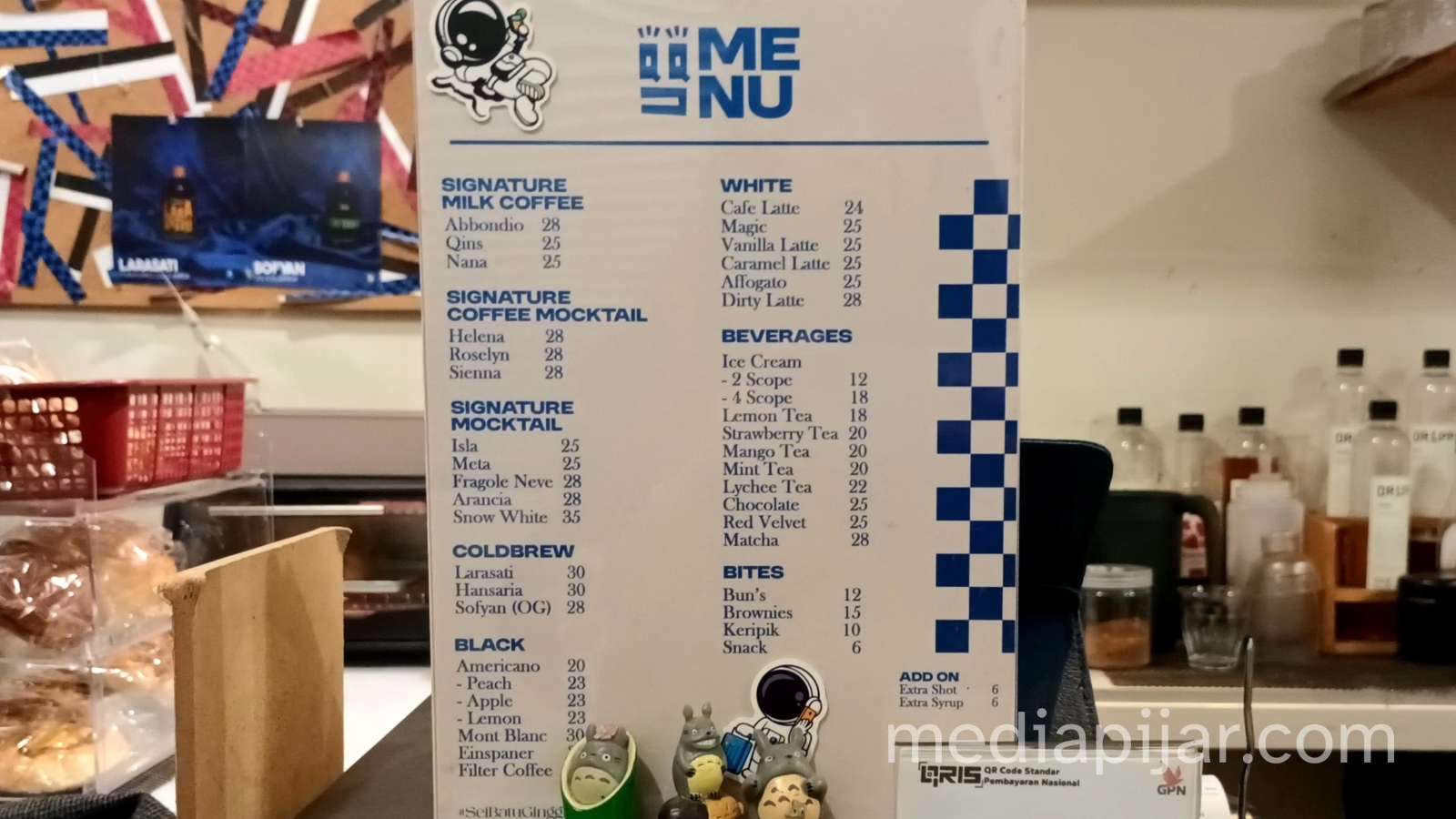Menu Qinara Coffee House