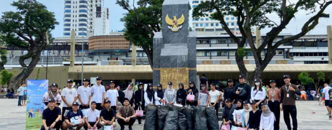 Foto sukarelawan komunitas peduli lingkungan