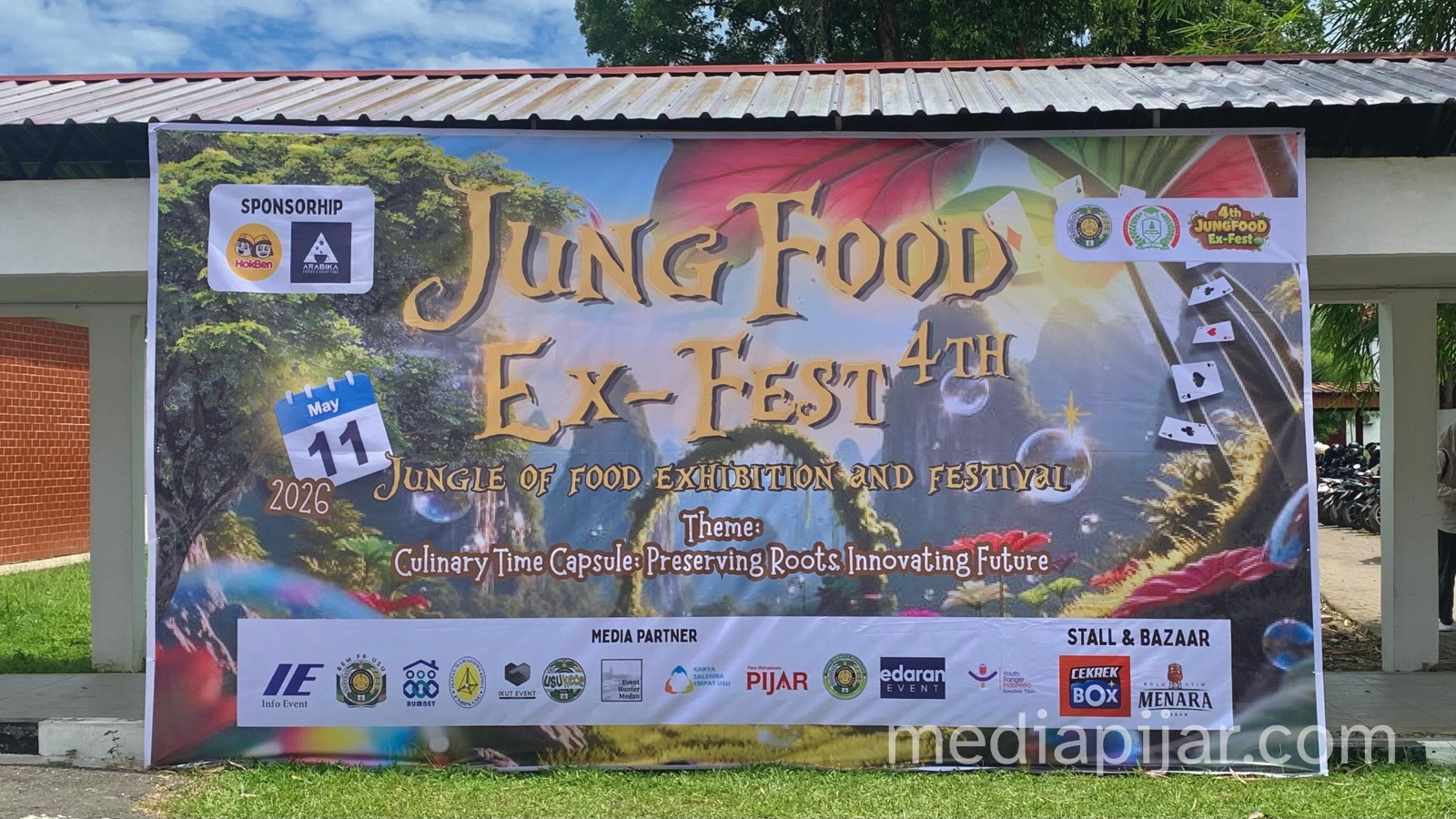 foto flyer acara jungfood
