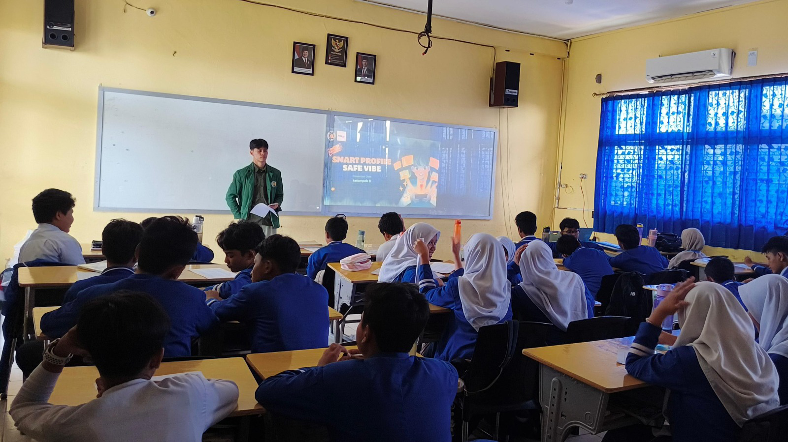 sesi pemberian materi sosialisasi