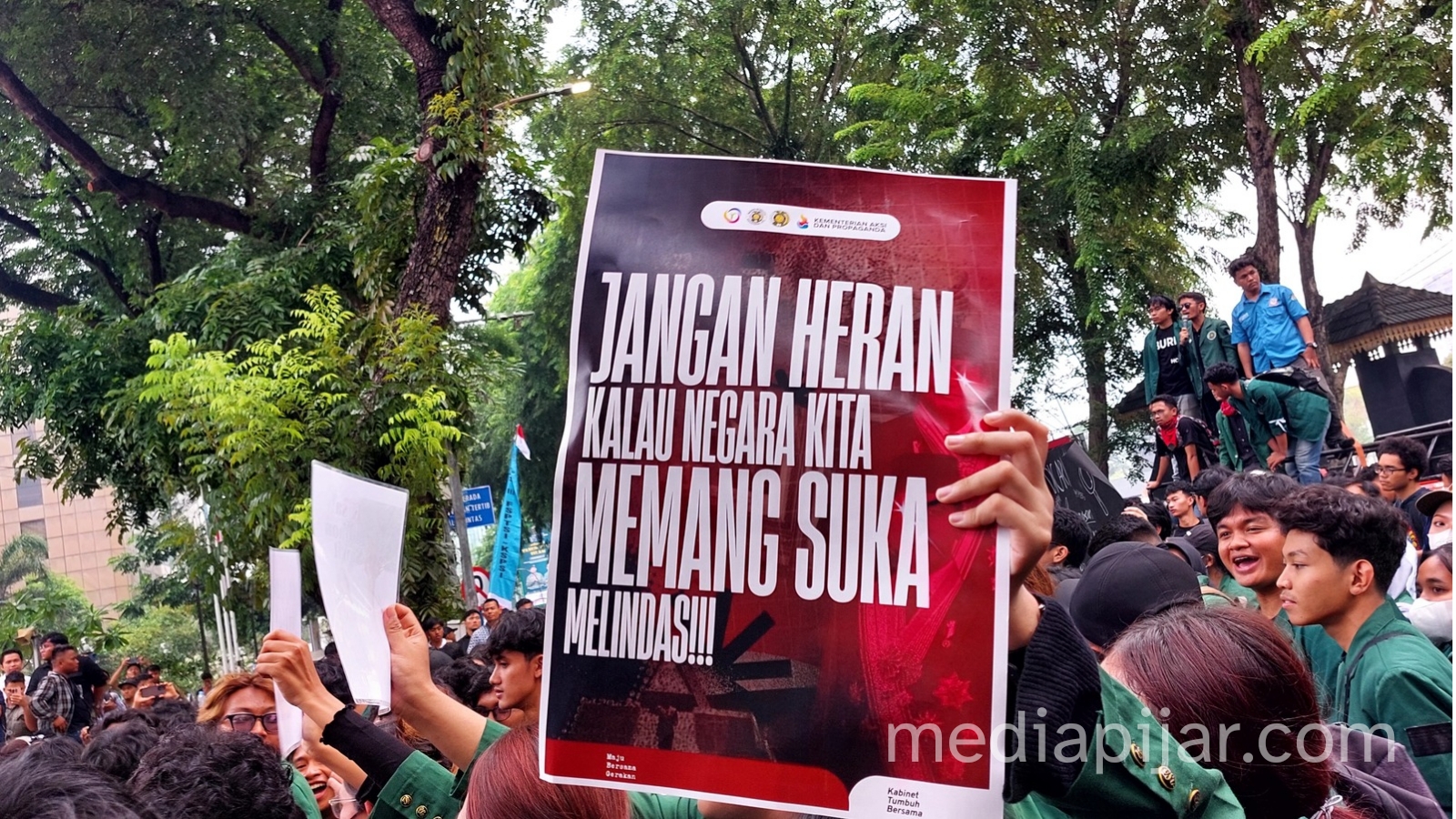 foto demo sembilan tuntutan, Juni 2026