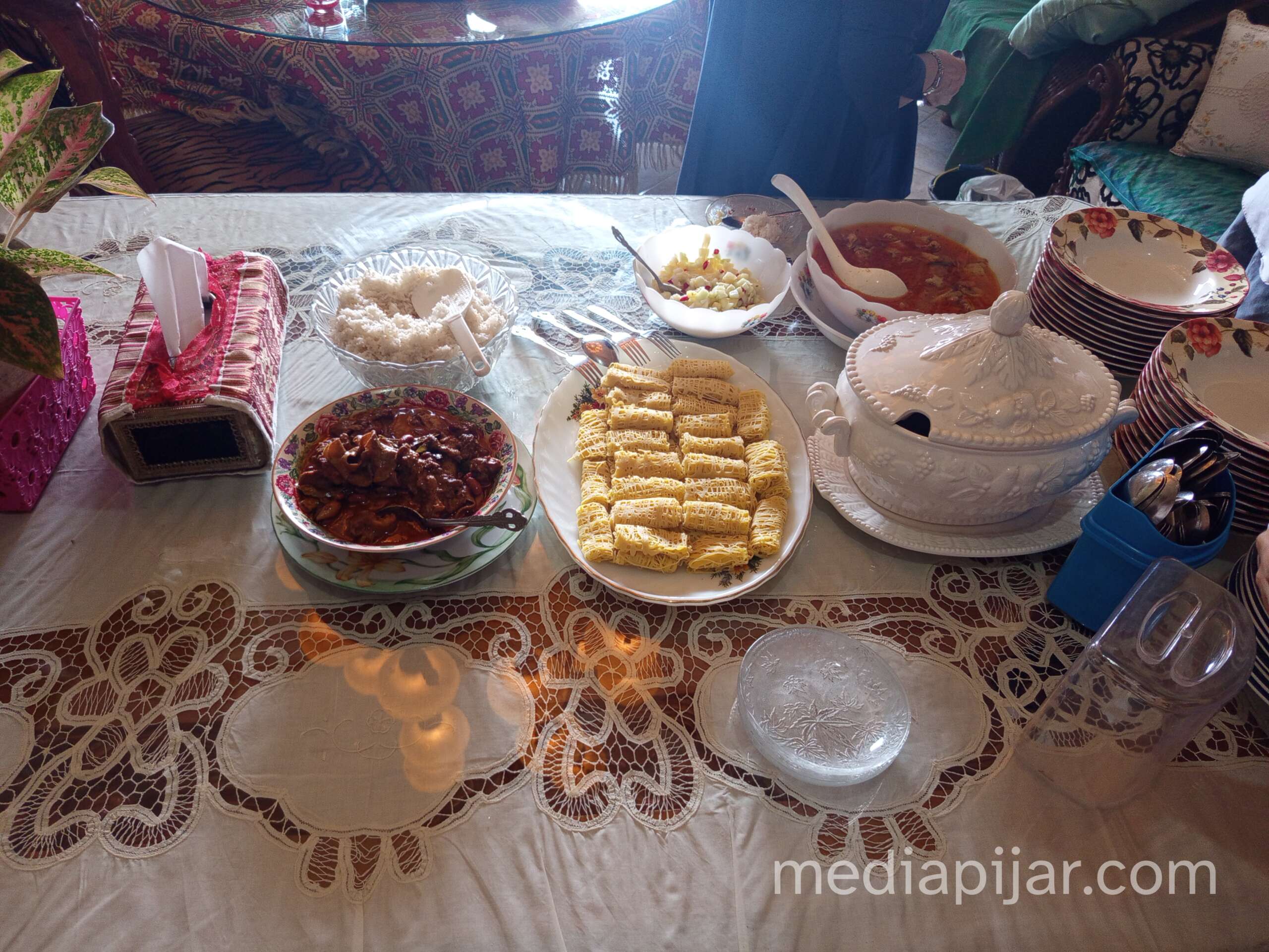 menu makanan di Iduladha