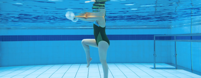 foto olahraga water pilates