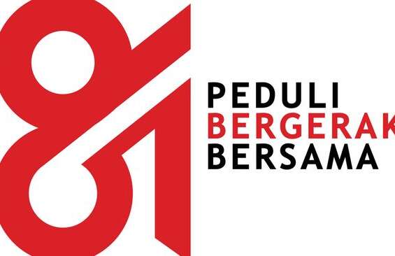 Logo PMI di HUT Ke-81