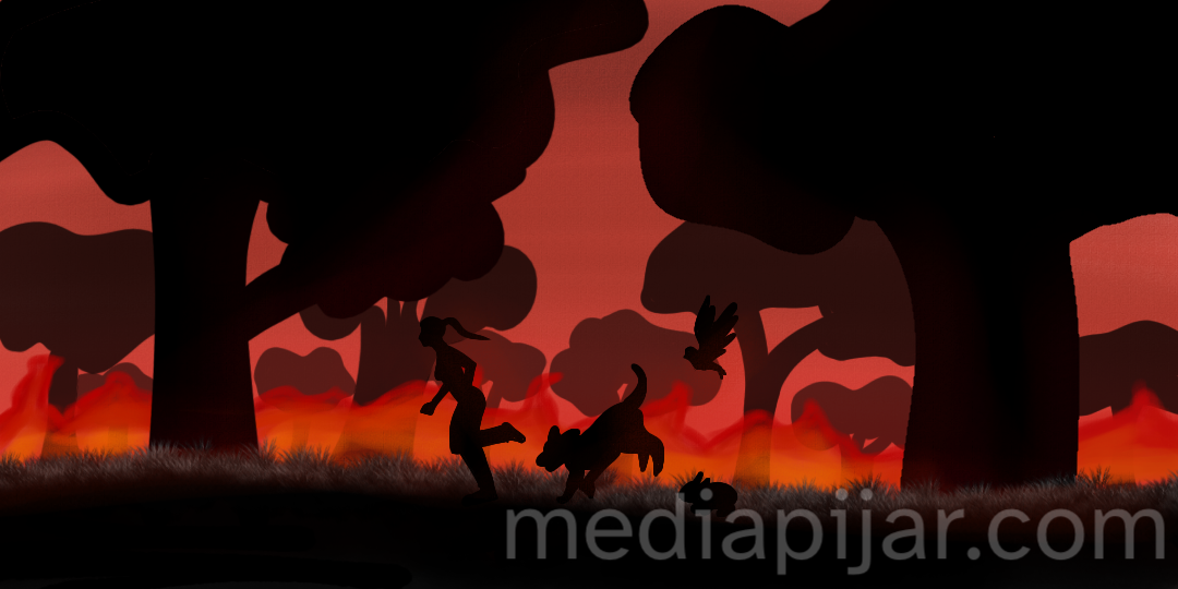 Ilustrasi Pijar - Hutanku dan Diriku
