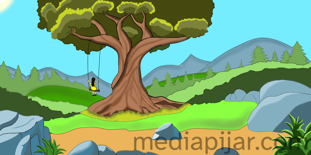 Ilustrasi Pijar - Hutanku dan Diriku