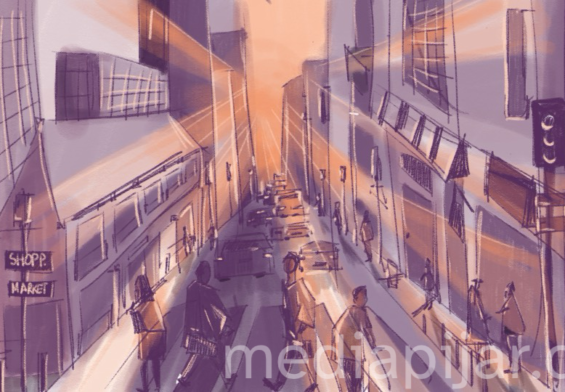 Ilustrasi perkotaan