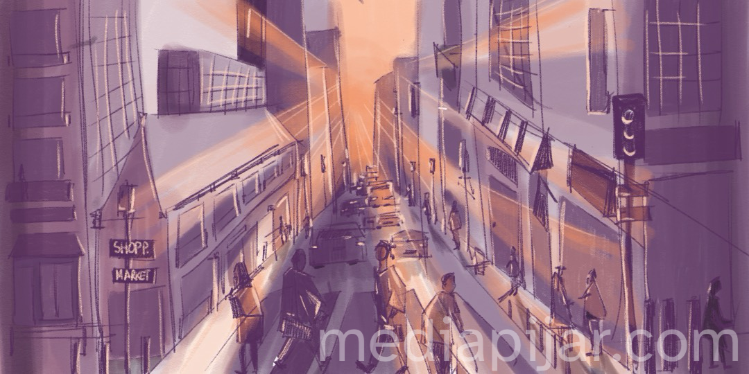 Ilustrasi perkotaan